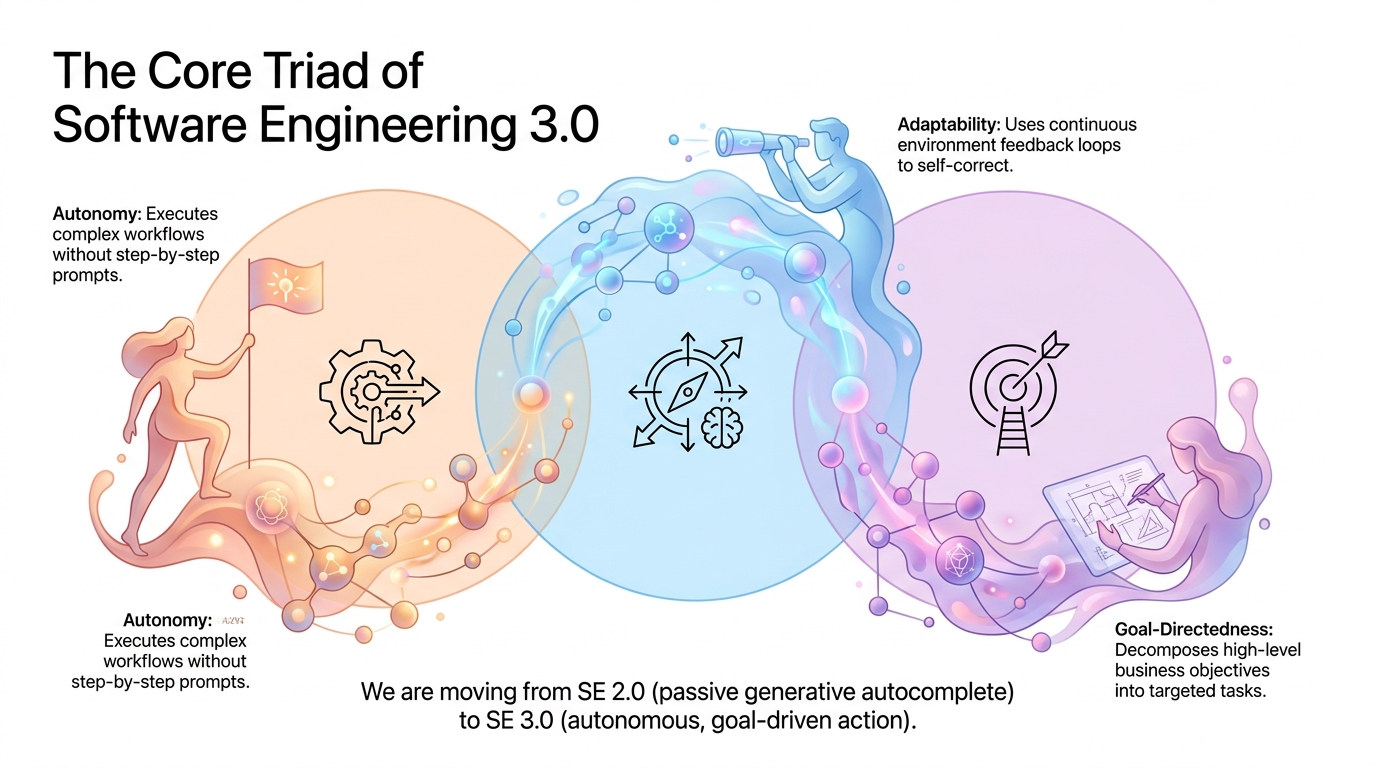 The core triad of Software Engineering 3.0