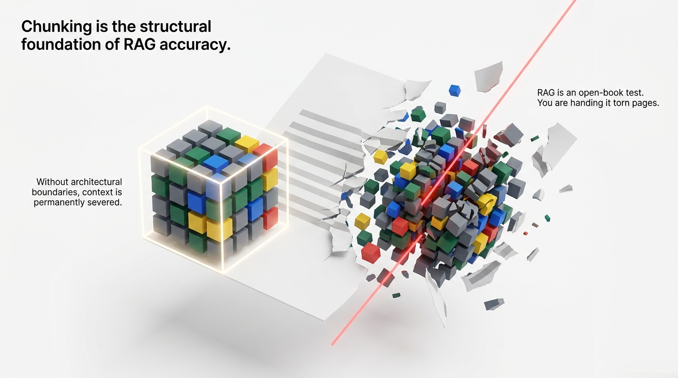 Chunking as the structural foundation of RAG accuracy