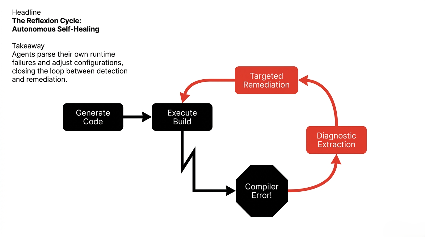 The reflexion cycle for autonomous self-healing